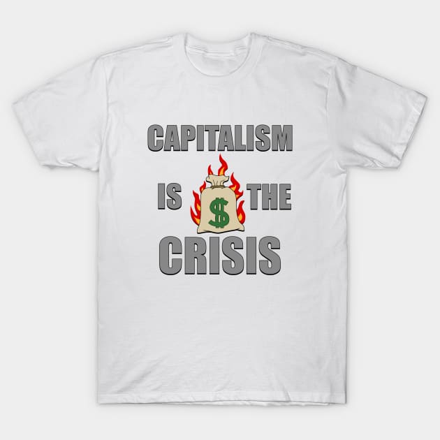 Capitalism is the crisis T-Shirt by Football from the Left